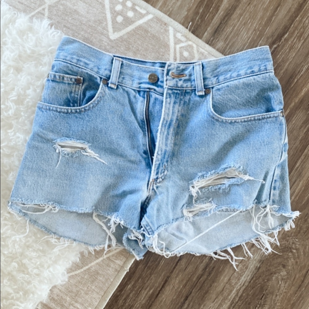 L.L Bean jean shorts